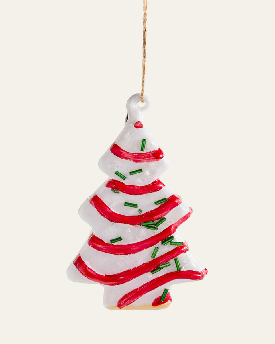 Christmas Tree Cake Christmas Ornament
